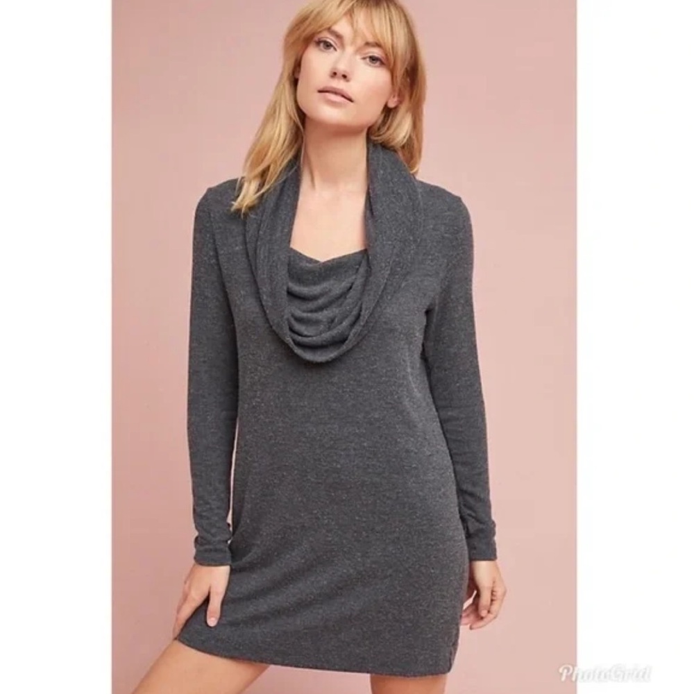 Michael Stars Anthropologie Off The Shoulder / Cowl Neck Dress Size S